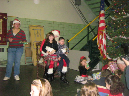 X-Mas at the Millburn Fire Dept.