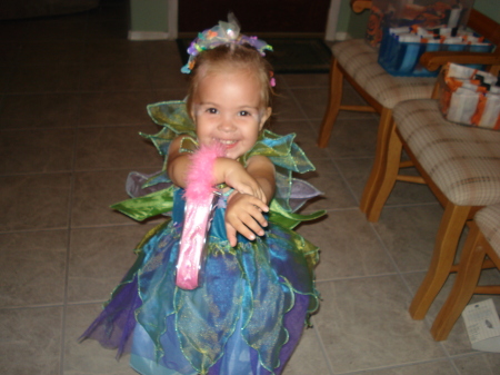 My great niece Jaylyn- Halloween 2007