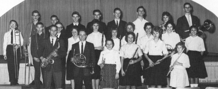 1961-1962 Guilford High School Band