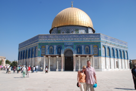 At Dome of the Rock