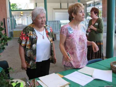 Betty Sasaki, Marilyn Yglesia, Carolyn Gallant