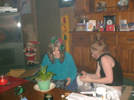 Marlina and angel, Christmas 2007