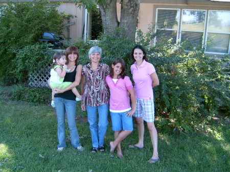 My daughters/granddaughters 2008