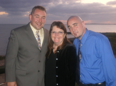 My wife Sandi,sons Todd and Toby