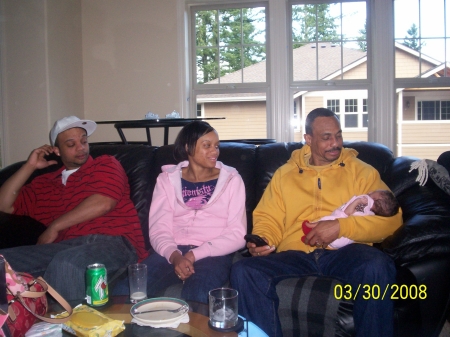 Harlon, Kimberly, Curly and Makeia