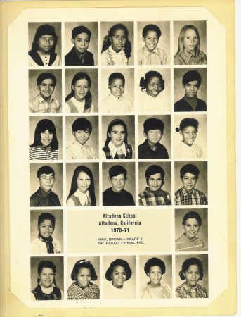 Altadena Elementary 1970-71