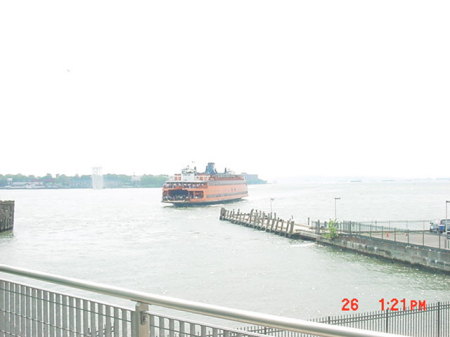 stature of liberty ferry boat