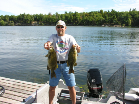 4lb & 4lb 4oz Smallmouth Bass