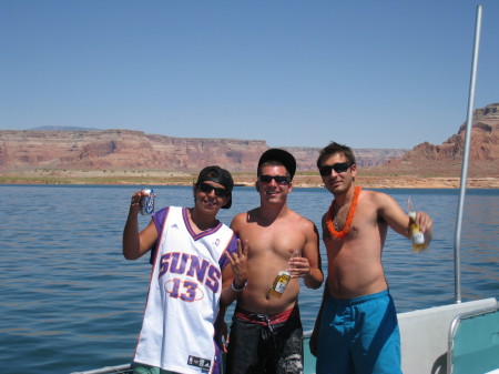 Lake Powell houseboat 2008