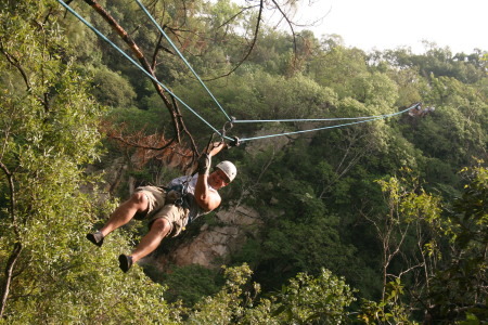 Zip lines in Puerto Vallarta