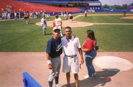 me and wille bosque at shea 1997