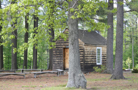 Thoreau's Walden Cabin replica