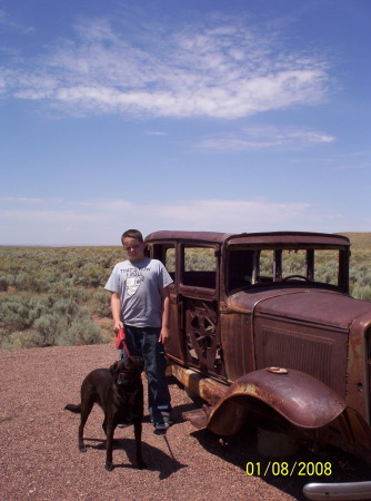 Route 66 in Northern Arizona