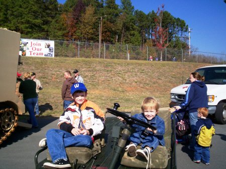 Christopher & Chace at Veteran's Day