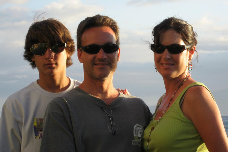 Alex, Michael and Michele, Maui June '08