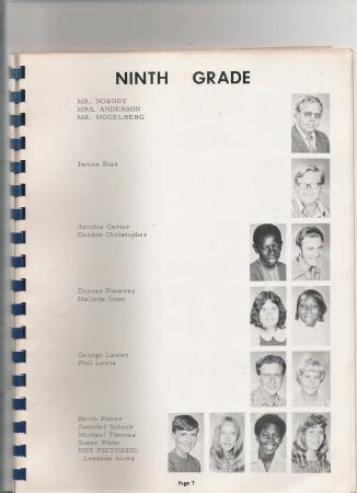 9th Grade 1973
