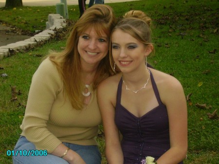 my daughter Dana with her daughter Courtney