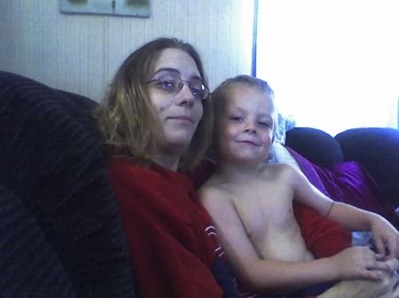 My Daughter in Law Brandy and Grandson Hunter