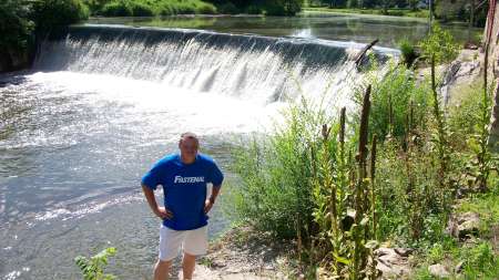 Water fall in Iowa