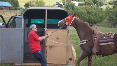 going for a trailer ride