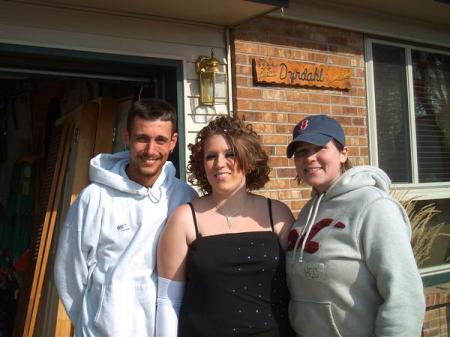 My kids, Wes, Kelsey and Nicole