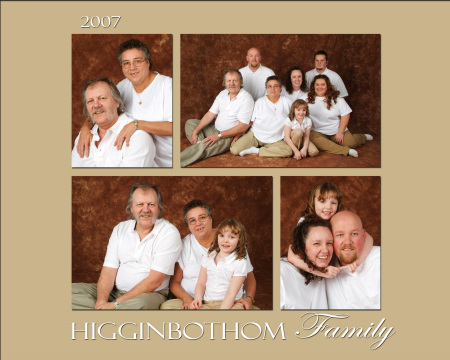 Higginbotham's family picture  2007
