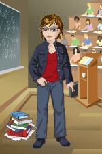 My online teaching avatar - I look thin! LOL