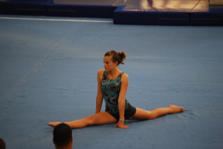 Samantha at Gymnastics