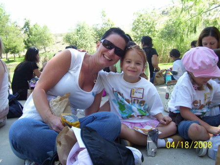 Me w/daughter Julianna on fieldtrip