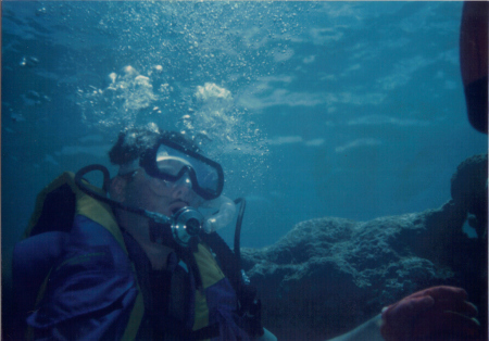 Scuba Diving in Hawaii 1986