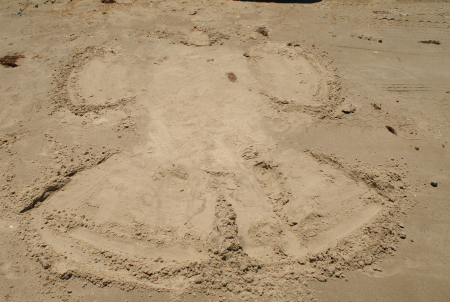 my texas sand angel