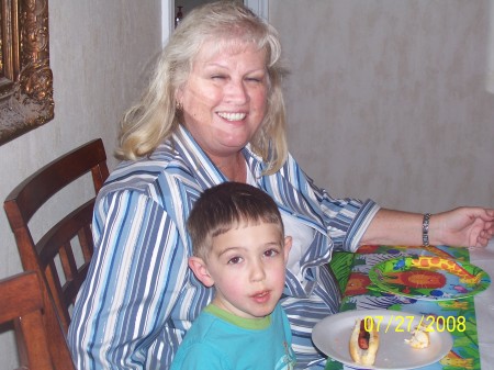 Brayden and Nana