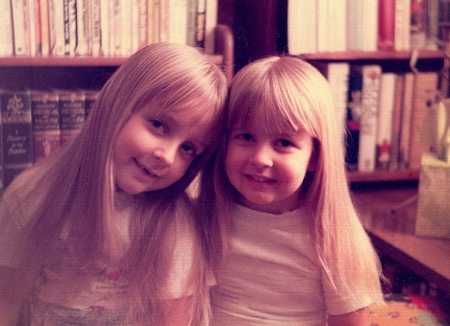 My girls, 1972-3