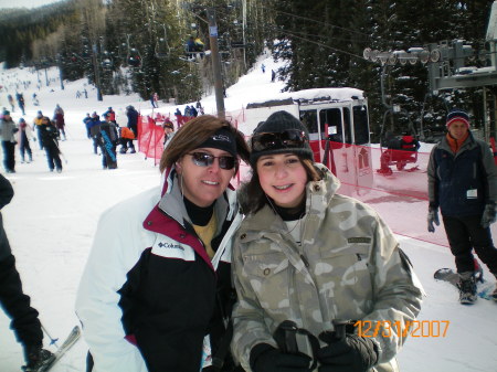 Me and my daughter skiing 2/2008