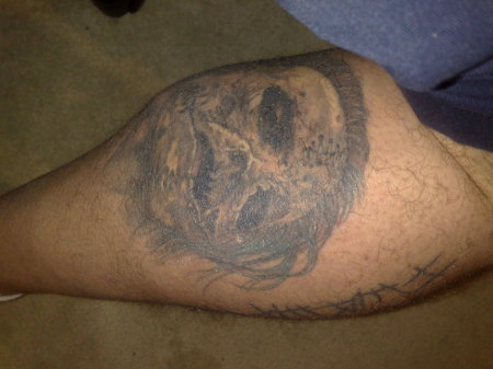 leg tatt