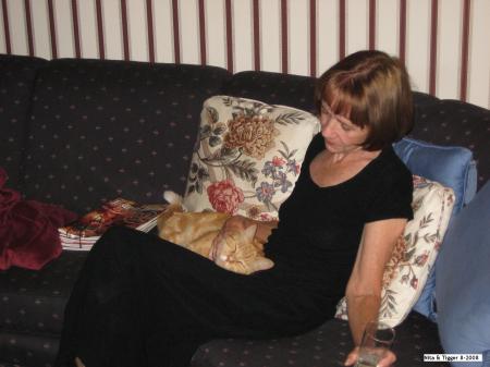 Nita & Tigger Cat 8/2008
