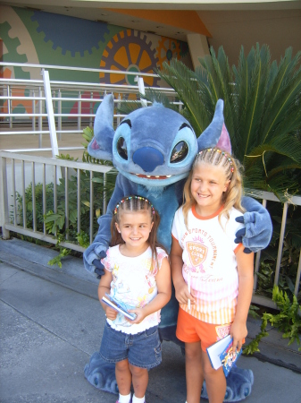 Alyssa & Brianna--DisneyWorld 2008