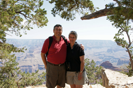 Ron & Carol at the Grand Canyon
