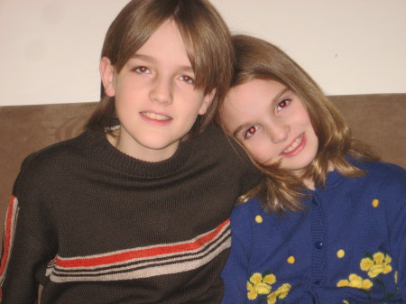 Nick and Mya, Christmas '07