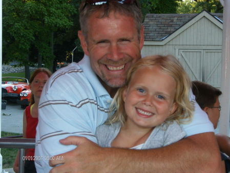 me and my youngest at Cedar point