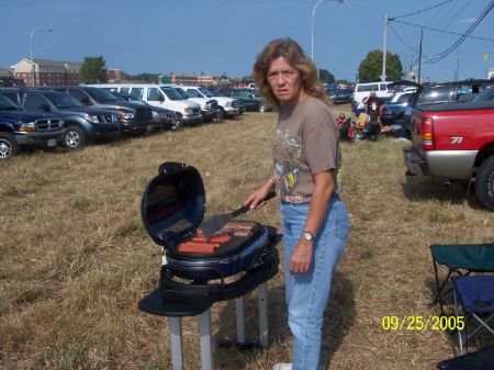 Sue at Dover Downs Speedway Delaware - NASCAR