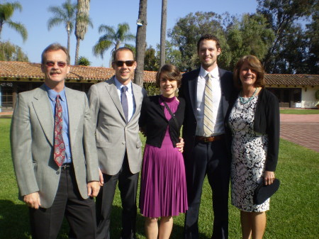 The Fam at Cousin Scott's Wedding