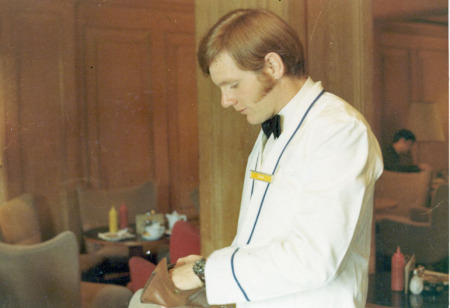 Don - Working as waiter in Germany - 1972
