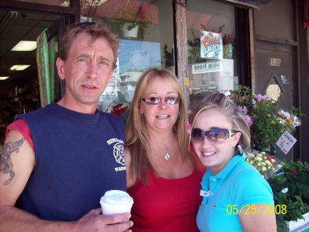 My brother Jeff, sister Debbie and niece