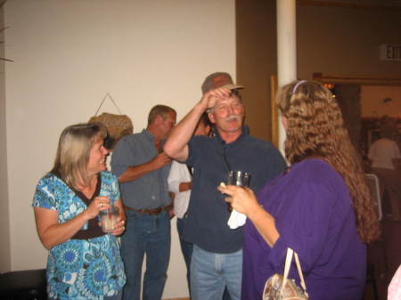 Sandy, Mitch, Tina B. Steve R in background