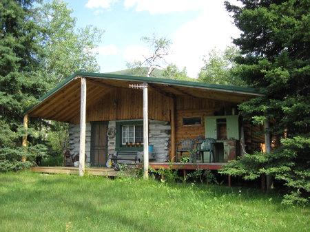 The cabin, August 2010