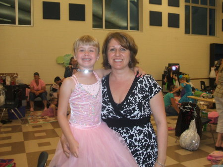 cameron and mommy ballet costume closer up