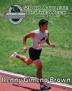 My Son Kenny - Athlete of the Week