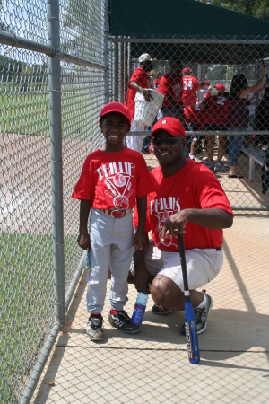 The Phillies take the field