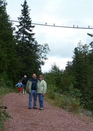 Canada suspension bridge